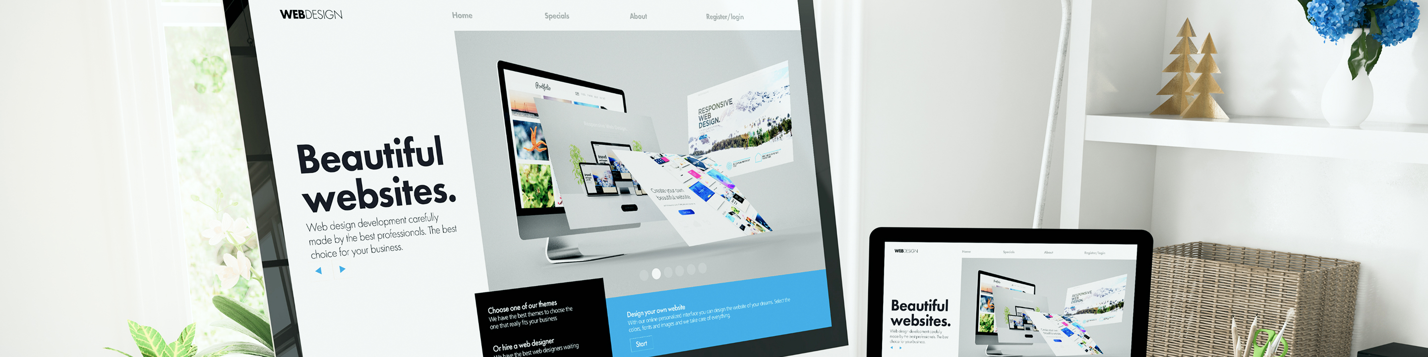 Webサイト制作事業のヘッダー画像